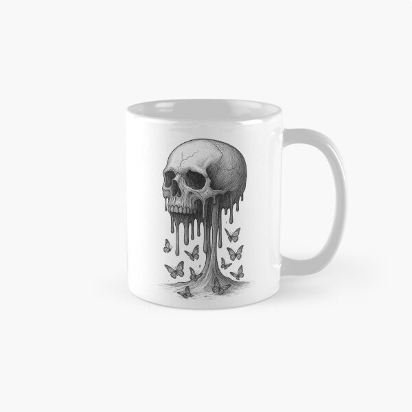 Item preview, Melting Skull designed and sold by Retrics Studio.