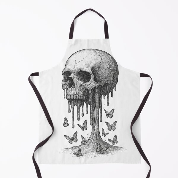 Item preview, Melting Skull designed and sold by Retrics Studio.
