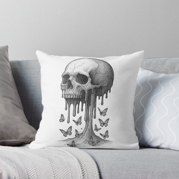 Item preview, Melting Skull designed and sold by Retrics Studio.