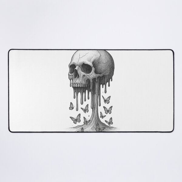 Item preview, Melting Skull designed and sold by Retrics Studio.