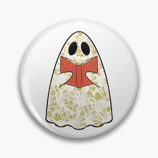 Item preview, Ghost August Reading A Book With white background  designed and sold by missmann.