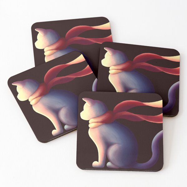 Item preview, Cat Silhouette Watching the Sunset designed and sold by KyorusKonran.