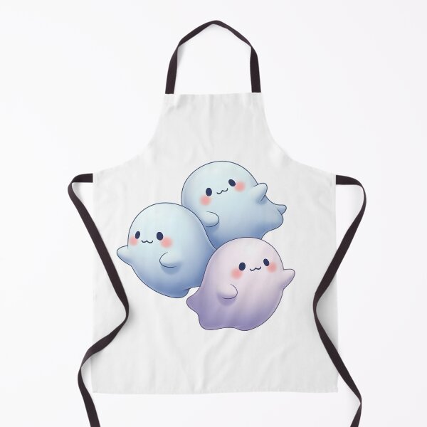 Item preview, Cute kawaii ghost trio pastel Halloween design designed and sold by DesignArtFull.