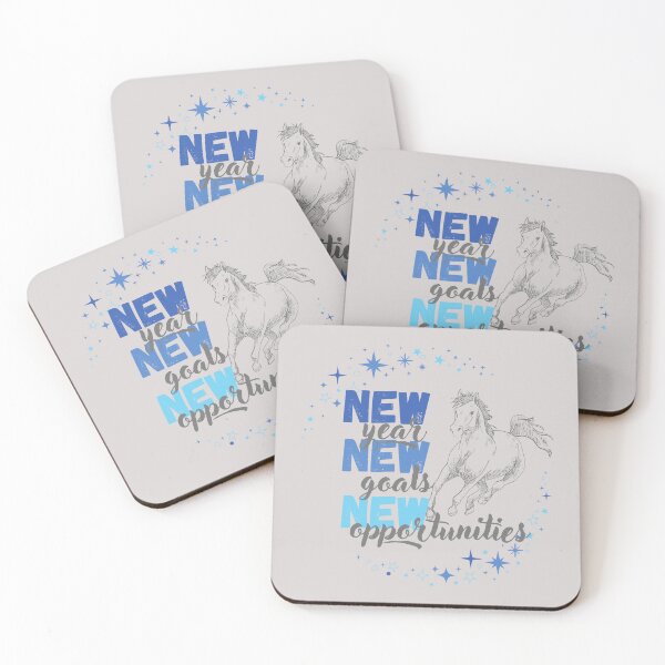 Item preview, New Year, New Goals, New Opportunities - Year of the Horse designed and sold by LadyInEverGreen.