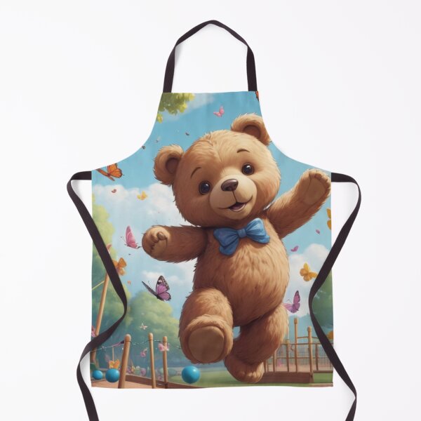 Item preview, Teddy Bear chasing Butterflies designed and sold by Sweet Dreams Ambience.