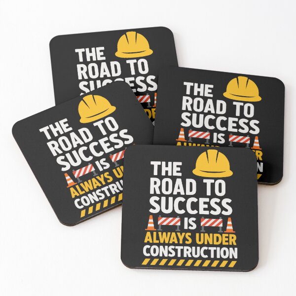 Item preview, The Road To Success Is Always Under Construction designed and sold by YalenArt.