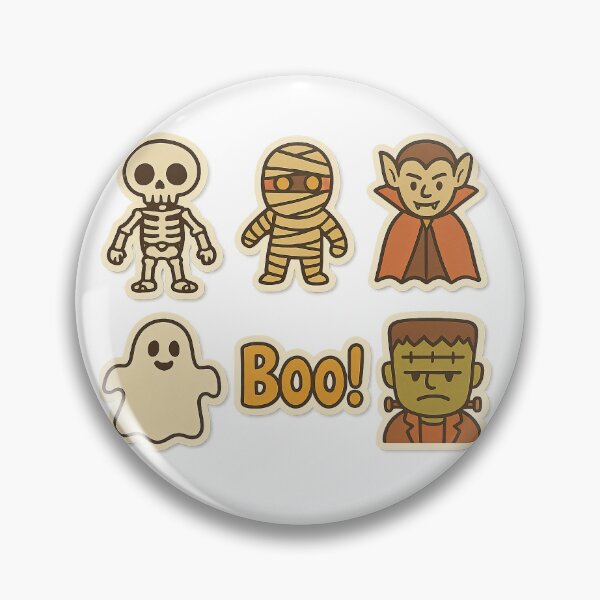 Item preview, Halloween Animated illustration character set isolated on transparent background, AI generated designed and sold by dvoevnore.