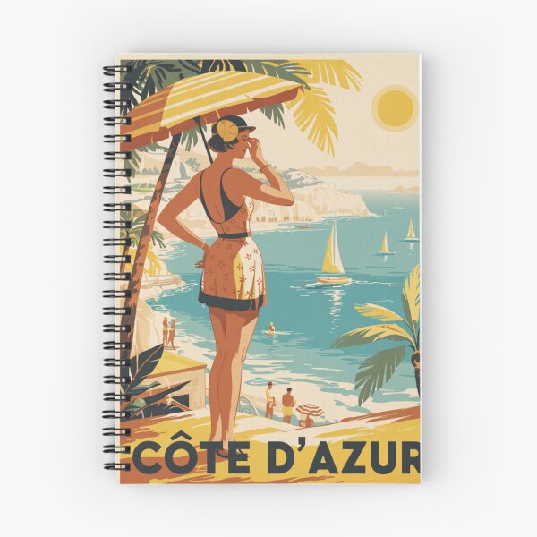 Item preview, French Travel Poster - Coastal  designed and sold by CARRAANN.