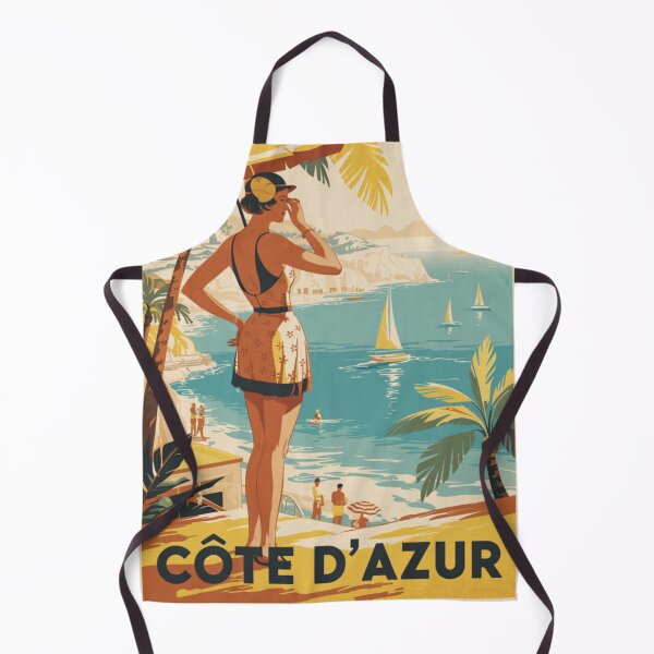 Item preview, French Travel Poster - Coastal designed and sold by CARRAANN.
