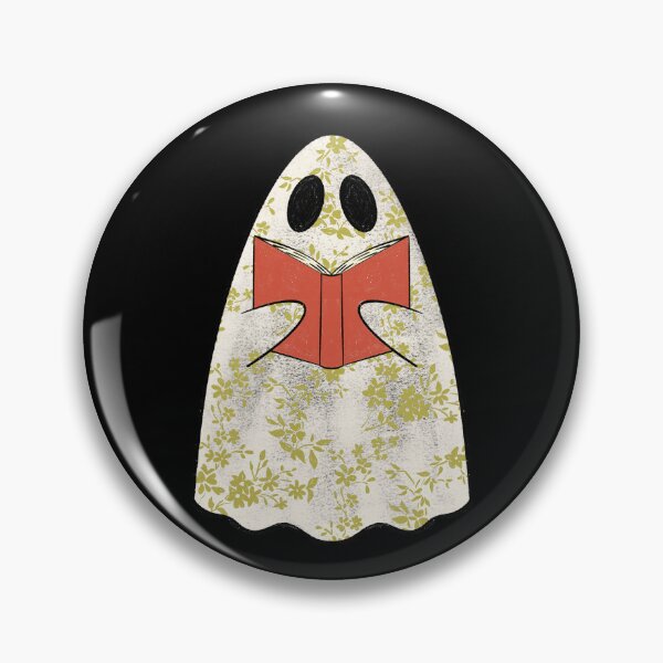 Item preview, Ghost August Reading A Book With black background  designed and sold by missmann.