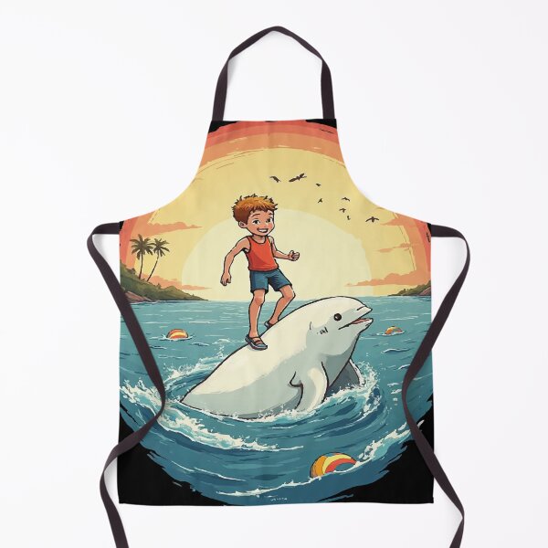 Item preview, Enchanted Beach - Dolphin Friend designed and sold by DesignerKha.