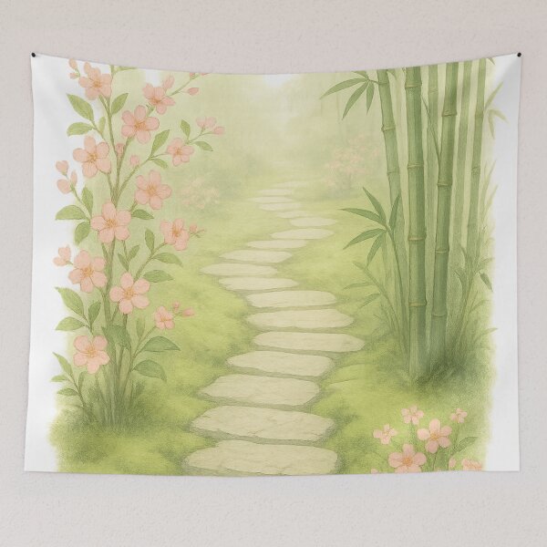 Item preview, Garden Pathway Serenity designed and sold by DailyDrivesct.