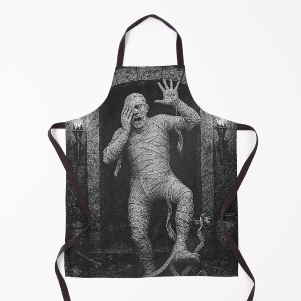 Item preview, Tripping Mummy – Vintage Halloween Horror Snapshot designed and sold by Absurd Cult Co..