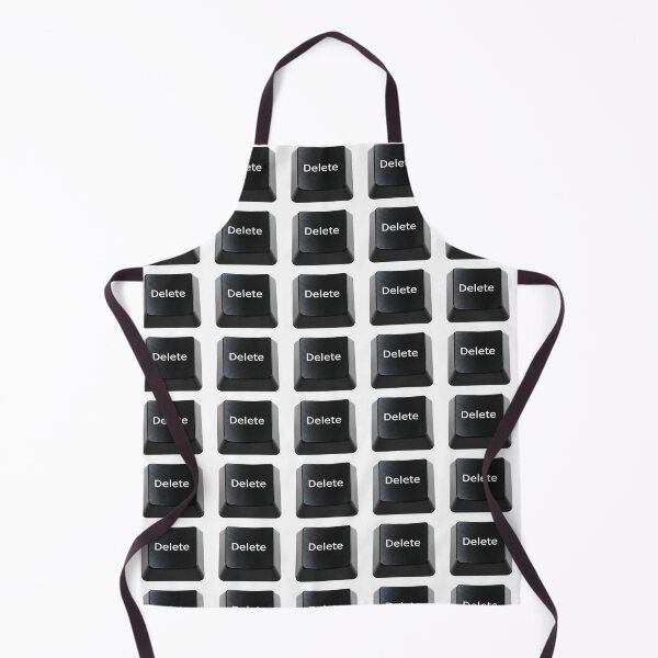 Item preview, Black Delete Button - computer keyboard designed and sold by PIXEL POP DESIGNS - Beyond the Norm!.