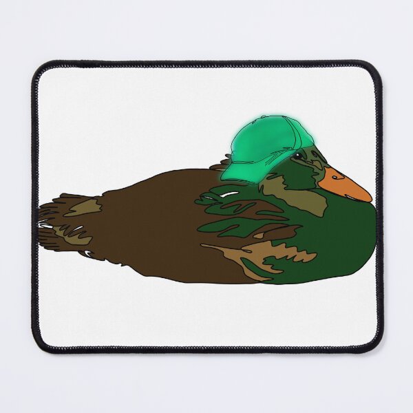 Item preview, Super Cool Duck in Backwards Teal Ball Cap - animalzinhats designed and sold by Ashley’sAnimalz.