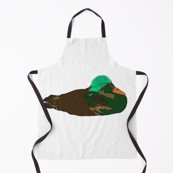 Item preview, Super Cool Duck in Backwards Teal Ball Cap - animalzinhats designed and sold by Ashley’sAnimalz.