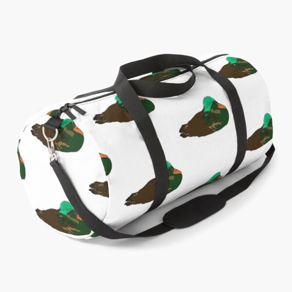 Item preview, Super Cool Duck in Backwards Teal Ball Cap - animalzinhats  designed and sold by Ashley’sAnimalz.
