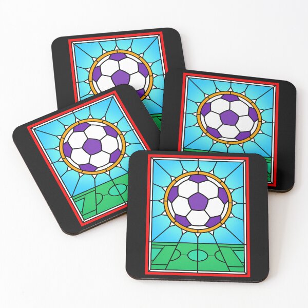 Item preview, Football Stained Glass Church Window Design designed and sold by Slam-Dunkan.