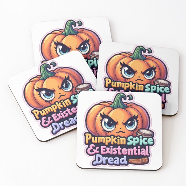 Item preview, Pumpkin Spice and Existential Dread designed and sold by driftwellstudio.