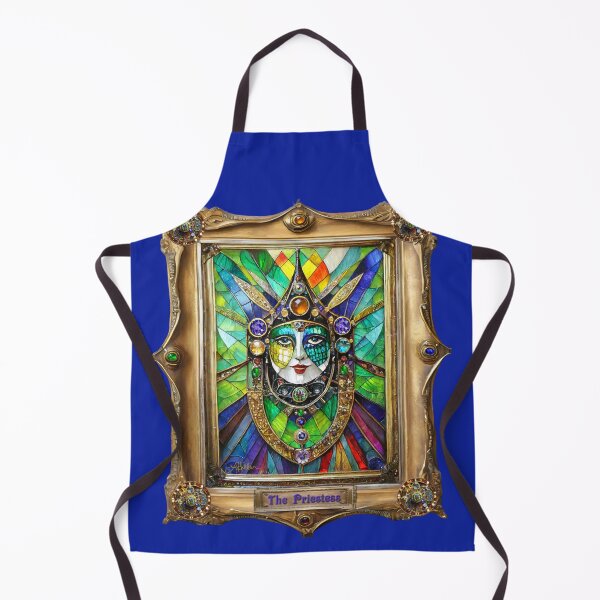 Item preview, Mardi Gras Realm Portraits - The Priestess designed and sold by Lee Hiller Designs.