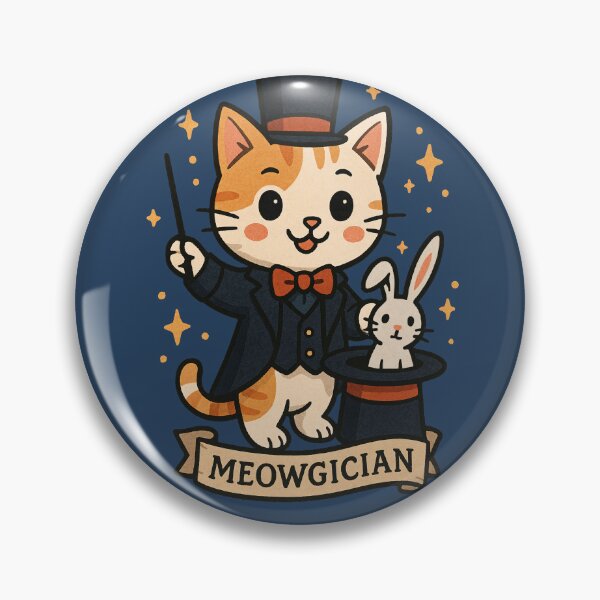 Item preview, Meowgician designed and sold by oops-I-drew-again.