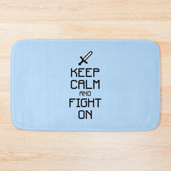 Item preview, Keep calm and fight on v.2 (black) designed and sold by hard2wear.