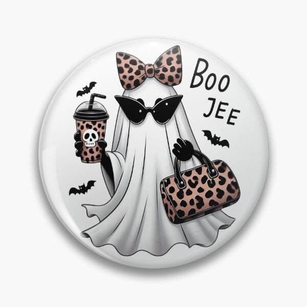 Item preview, Boo JEE Boujee Pink Ghost Halloween October Vibes designed and sold by ivotee.