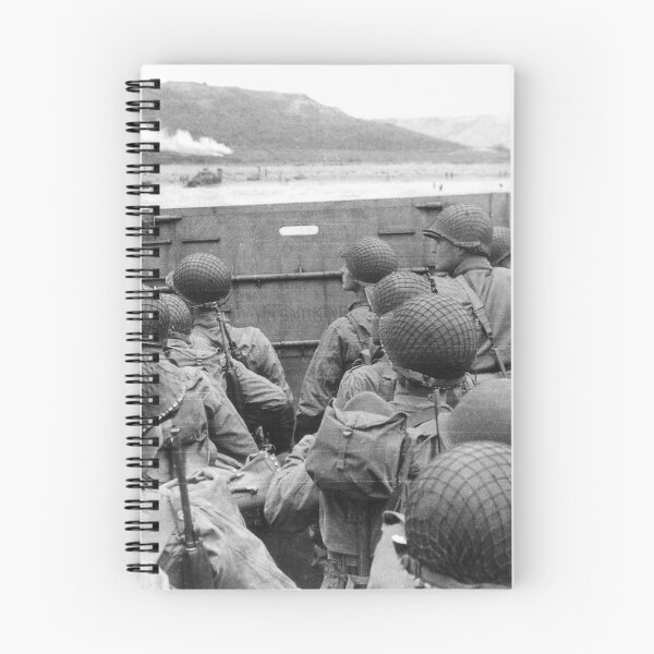 Item preview, American Troops Landing on Omaha Beach on June 6, 1944 as part of Operation Overlord in Normandy, France.  designed and sold by Delinquent Doll.