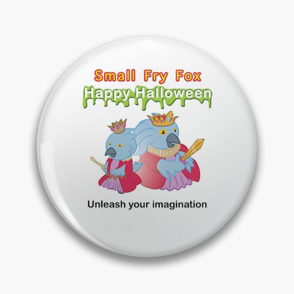 Item preview, Small Fry Fox - Happy Halloween in costum and in their imagination Freeder Character Art designed and sold by key-creations.