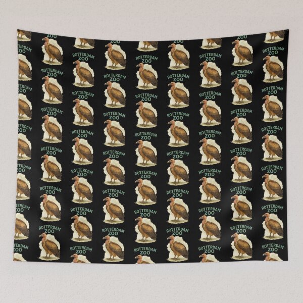 Item preview, Rotterdam Zoo Rüppell’s Vulture Watercolor Illustration designed and sold by EuropeanPrints.