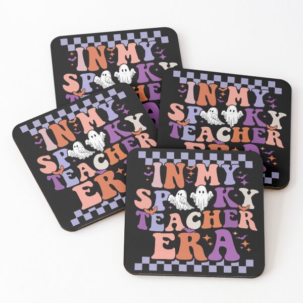 Item preview, In My Spooky Teacher Era Shirt – Retro Ghost Halloween Teacher Design designed and sold by Alluka Brand.