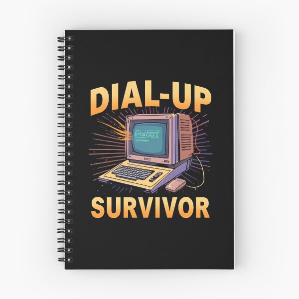 Item preview, Dial-up Survivor designed and sold by NicMacTees.
