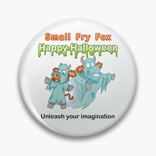Item preview, Small Fry Fox - Happy Halloween in costum and in their imagination Mill Character Art designed and sold by key-creations.