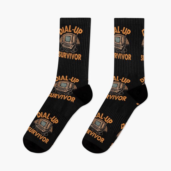 Item preview, Dial-up Survivor designed and sold by NicMacTees.