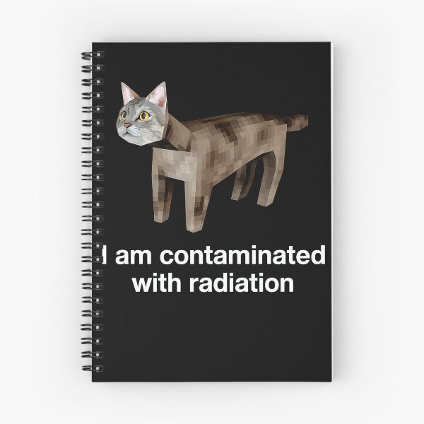 Item preview, Contaminated Cat Radiation Funny Meme Shirt designed and sold by SassCity.