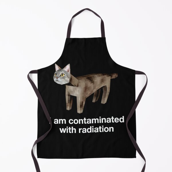 Item preview, Contaminated Cat Radiation Funny Meme Shirt designed and sold by SassCity.