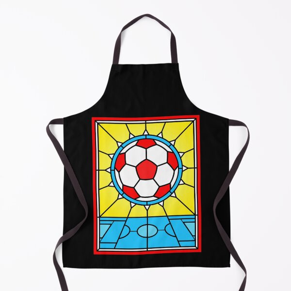 Item preview, Soccer Stained Glass Church Window Design designed and sold by Slam-Dunkan.
