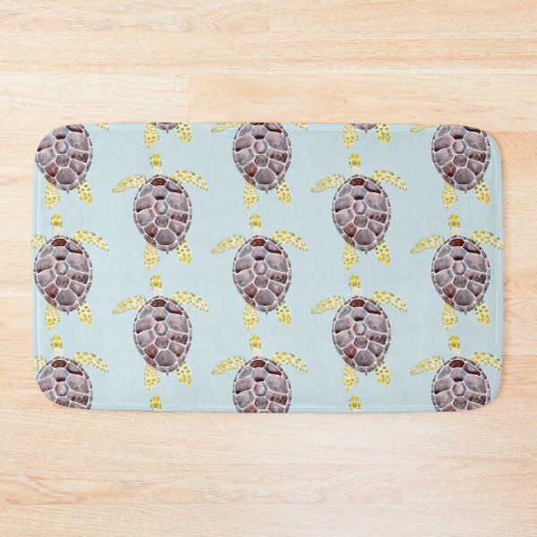 Item preview, Sea turtle painted in watercolor - handmade. designed and sold by Greitas.