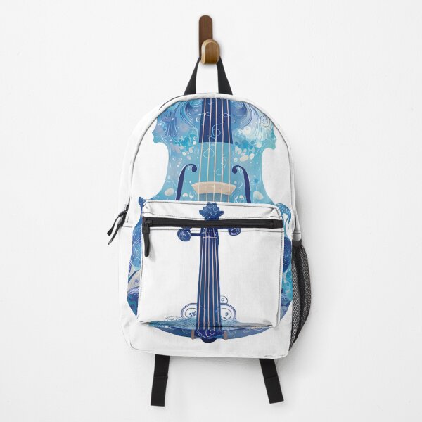 Item preview, Ocean Waves Violin – Musical Instrument and Sea Art Design designed and sold by DesignArtist.ia.