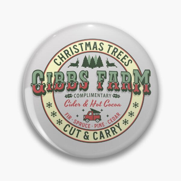 Item preview, Gibbs Farm Christmas Trees – Rustic Vintage Holiday Logo T-Shirt designed and sold by NoGoodDeeds.