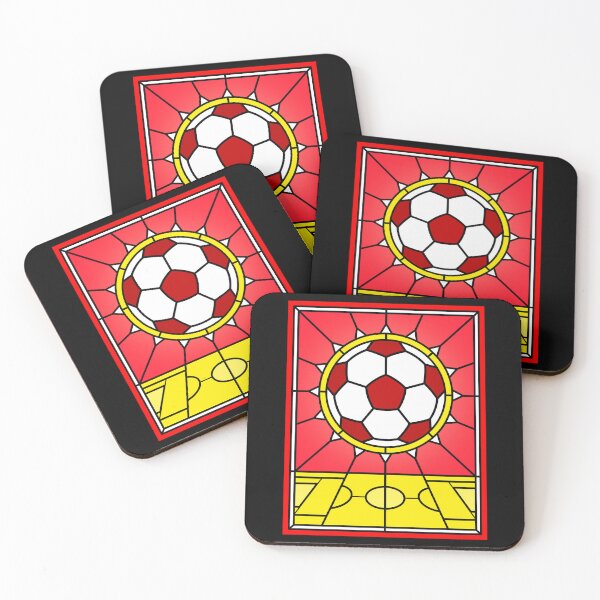 Item preview, Soccer Stained Glass Church Window Design designed and sold by Slam-Dunkan.