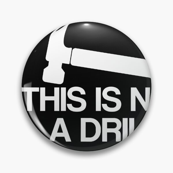 Item preview, This Is Not A Drill Funny Pun Meme Shirt designed and sold by SassCity.