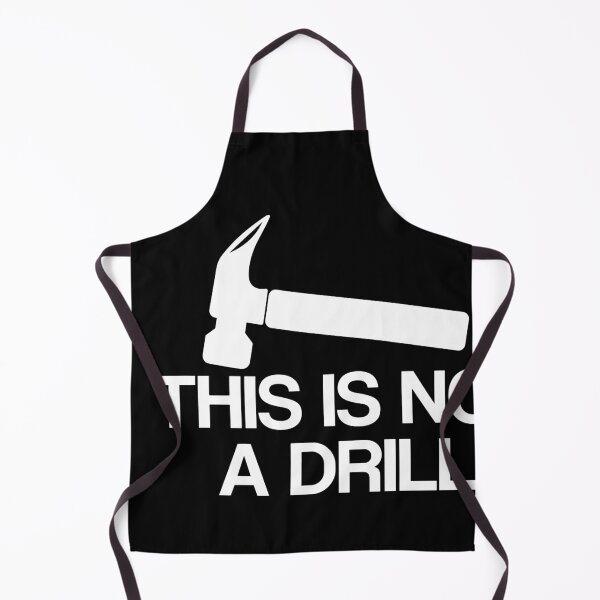 Item preview, This Is Not A Drill Funny Pun Meme Shirt designed and sold by SassCity.