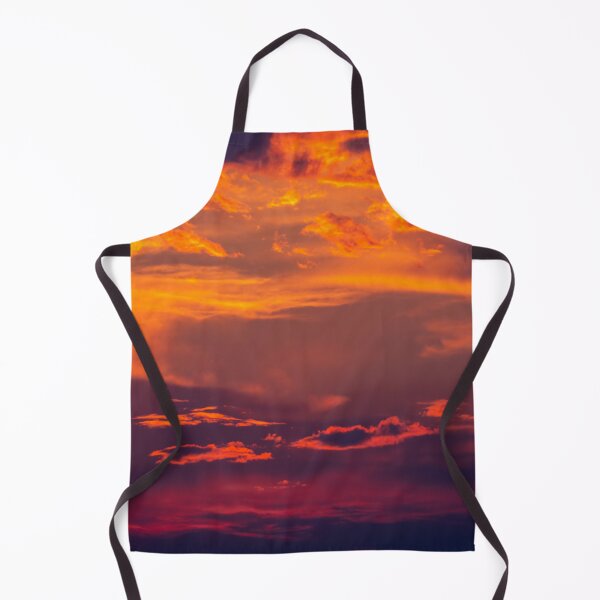 Item preview, Stunning sunset with backlit clouds near a wildfire designed and sold by lisavonbiela.