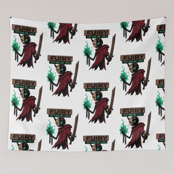 Item preview, FUIRY ZARAKH | Cursed Flame Warrior Streetwear Art designed and sold by FUIRY .