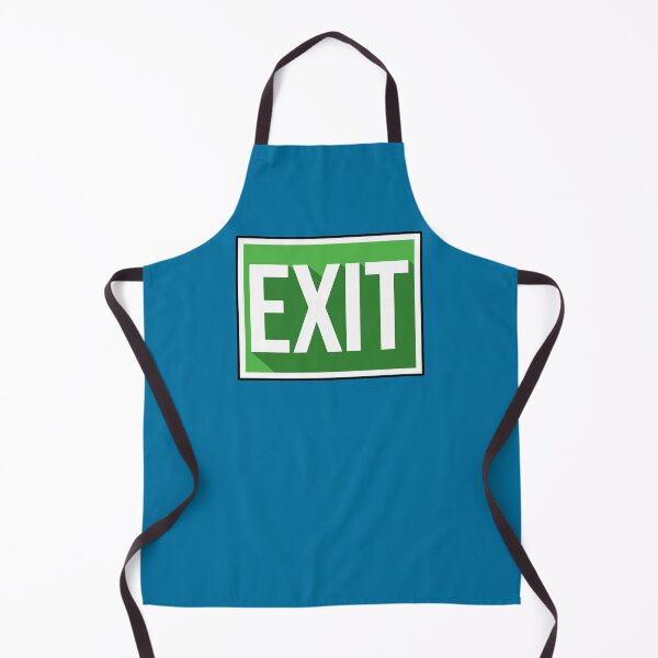 Item preview, Dramatic exit door sign designed and sold by Captain Banjo.