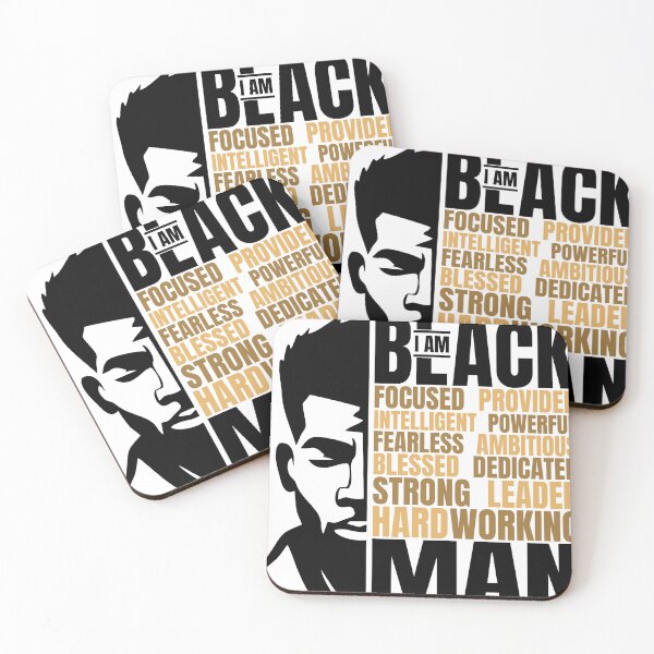 Item preview, I Am a Black Man Quote Art designed and sold by Lulunza.