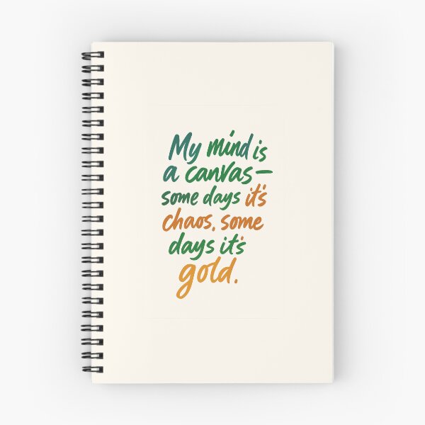Item preview, Mind is art—chaotic strokes, golden moments unfold. designed and sold by FastTrends.