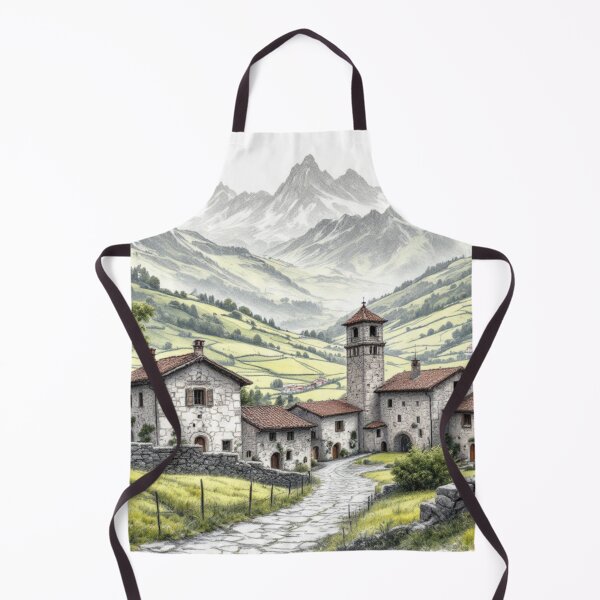 Item preview, Pyrenean Village designed and sold by jefboutique6150.