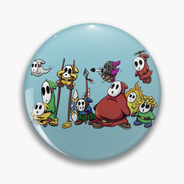 Item preview, Shy Guys designed and sold by blacksnowcomics.
